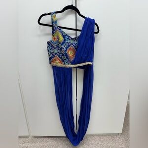 Indian Pakistani party wedding wear palazzo and blouse